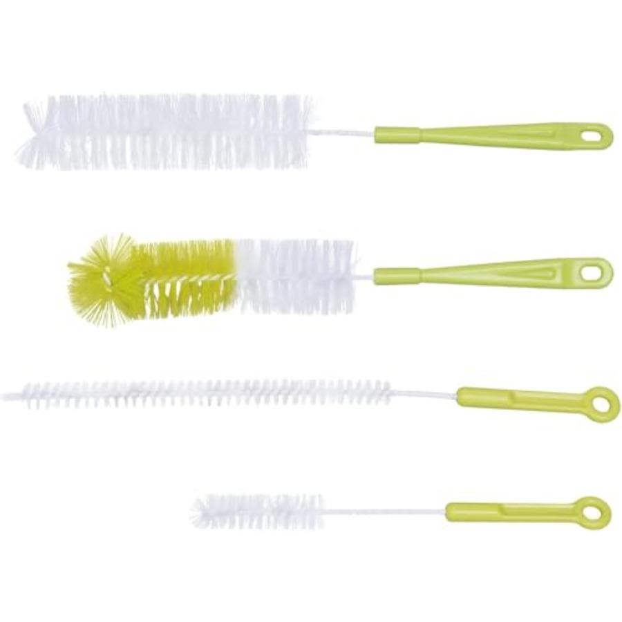 Coffee Tea Difference - 4 Pcs Bottle Cleaning Brush Set