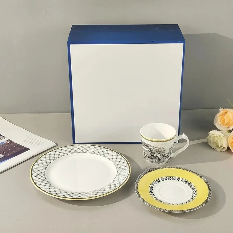 Morning Tea Coffee - Bone China Coffee Cup Saucers Tea