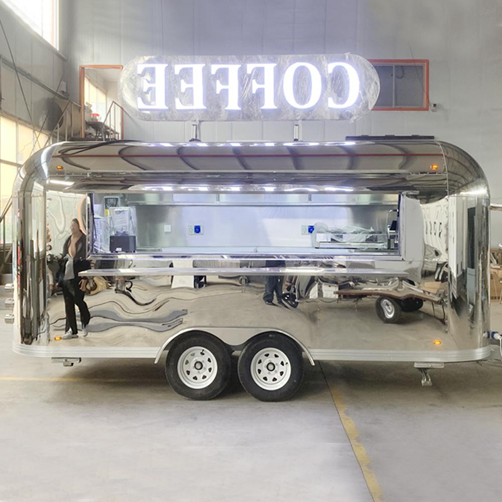 Coffee Tea Van - Street Vending Food Trailer Customized for