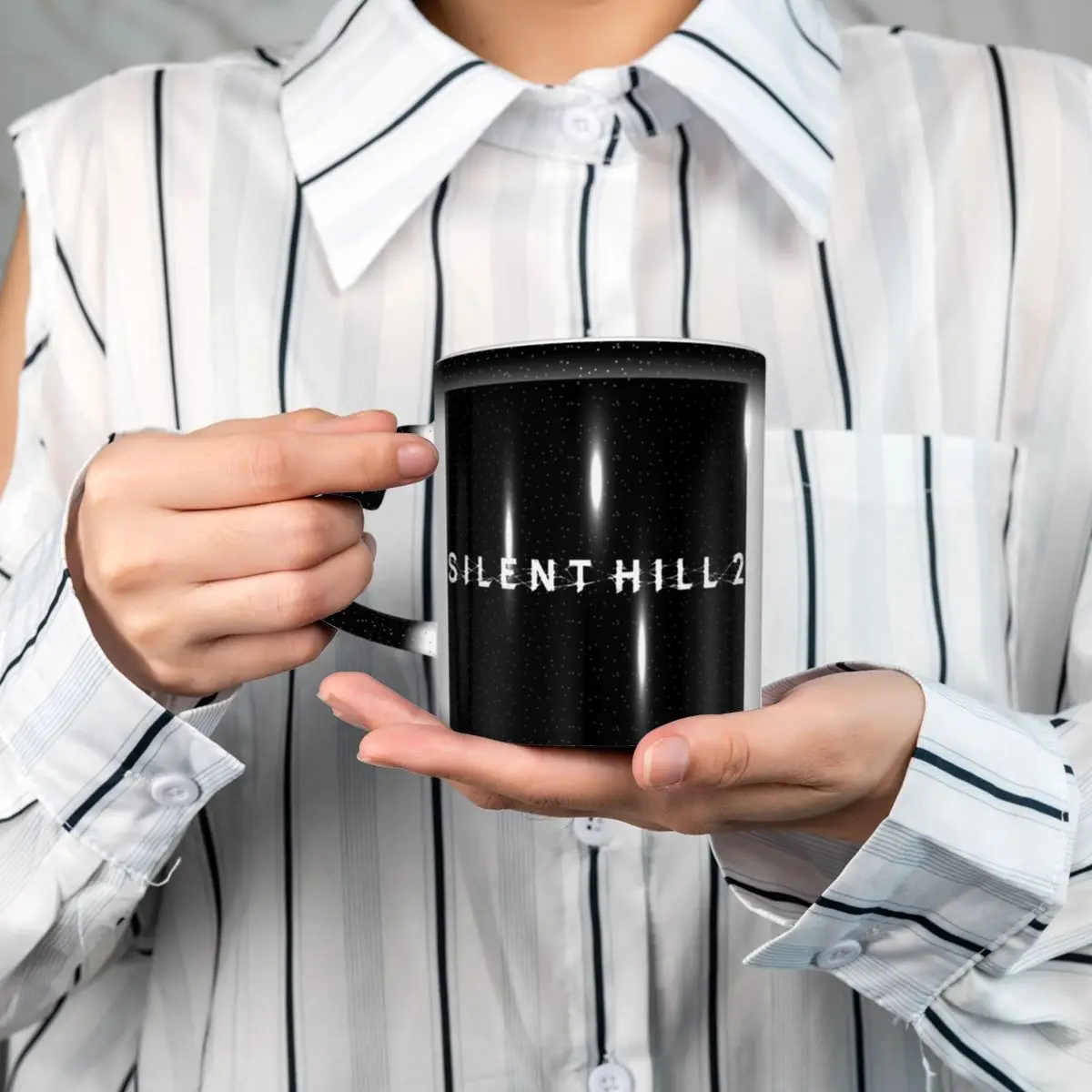 Coffee Tea Game - Silent Hill F Horror Game Mug