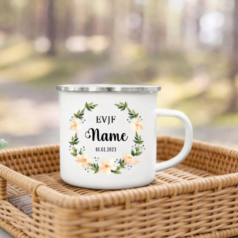 Coffee Tea Difference - Bachelorette Party Coffee Mug With Name