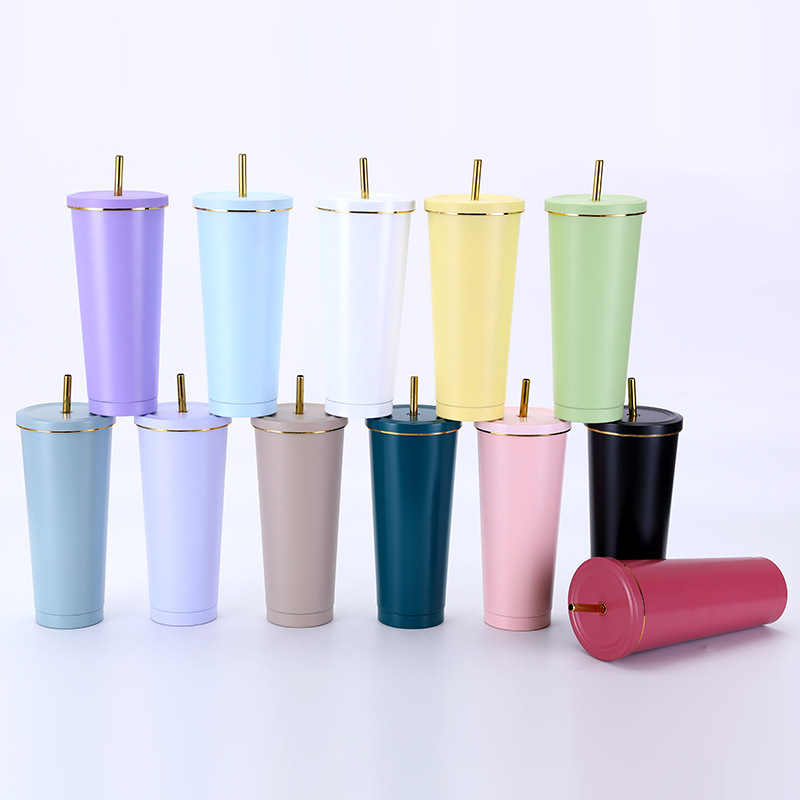 Coffee Tea Exchange - New Steel Double Wall Vacuum Straw