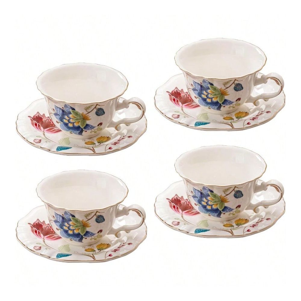 Morning Tea Coffee - Ceramic Tea Cups And Coffee Cup