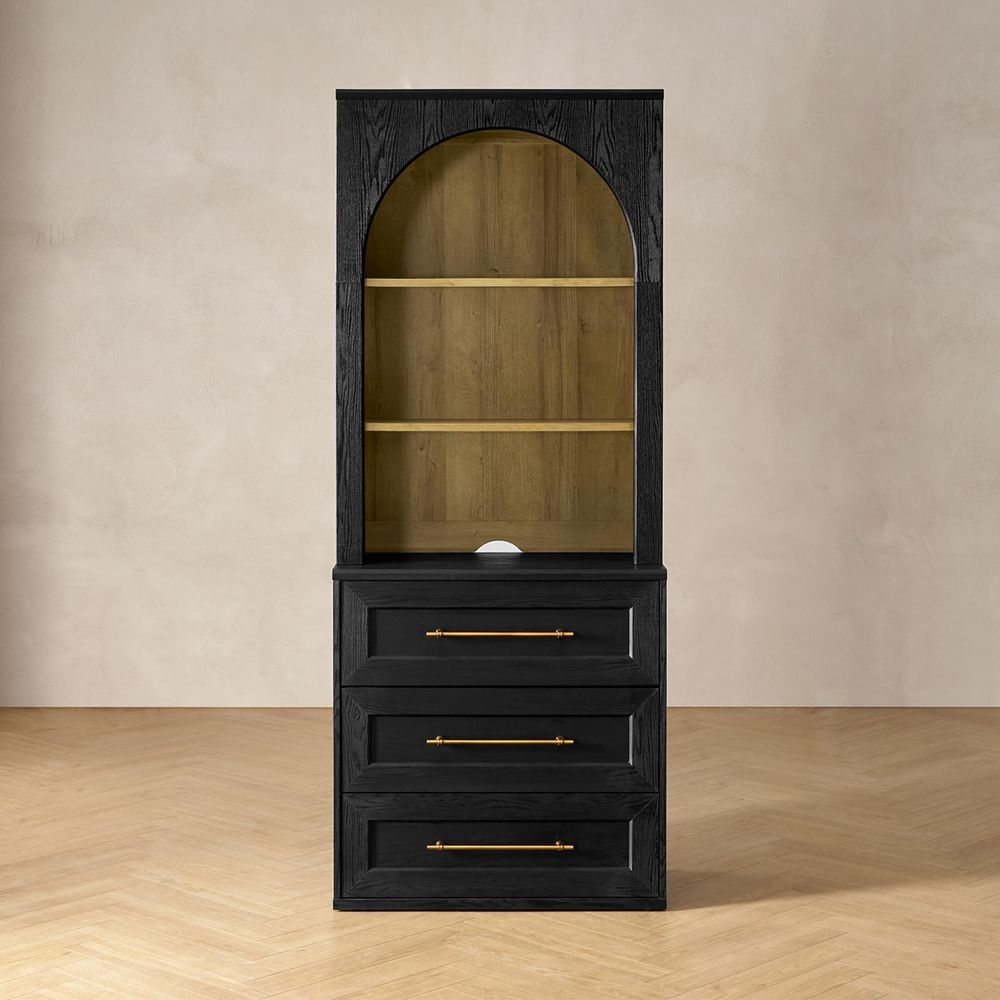Coffee & Tea Restaurant - Storage Cabinet with Hutch, Sideboard Buffet