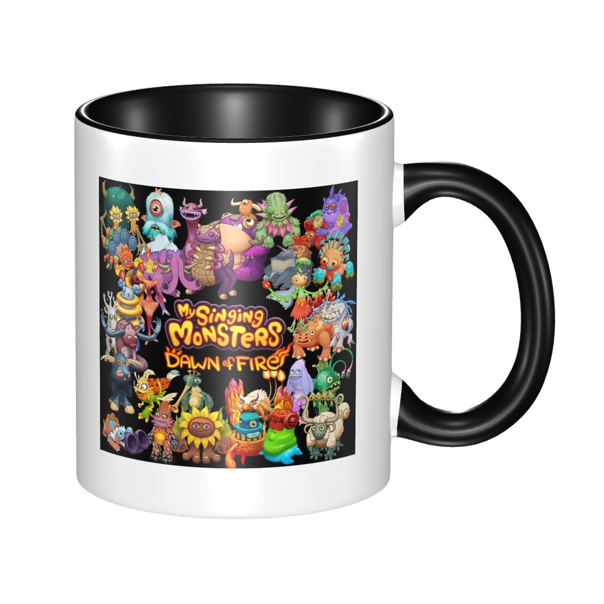 Coffee Tea Game - Game My Singing Monsters Fire Mug