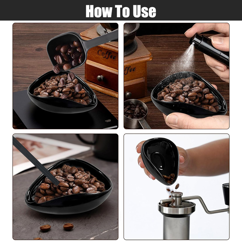 Coffee Bean Dosing Cup and Spo - مراجعة Coffee Tea Set وسعره