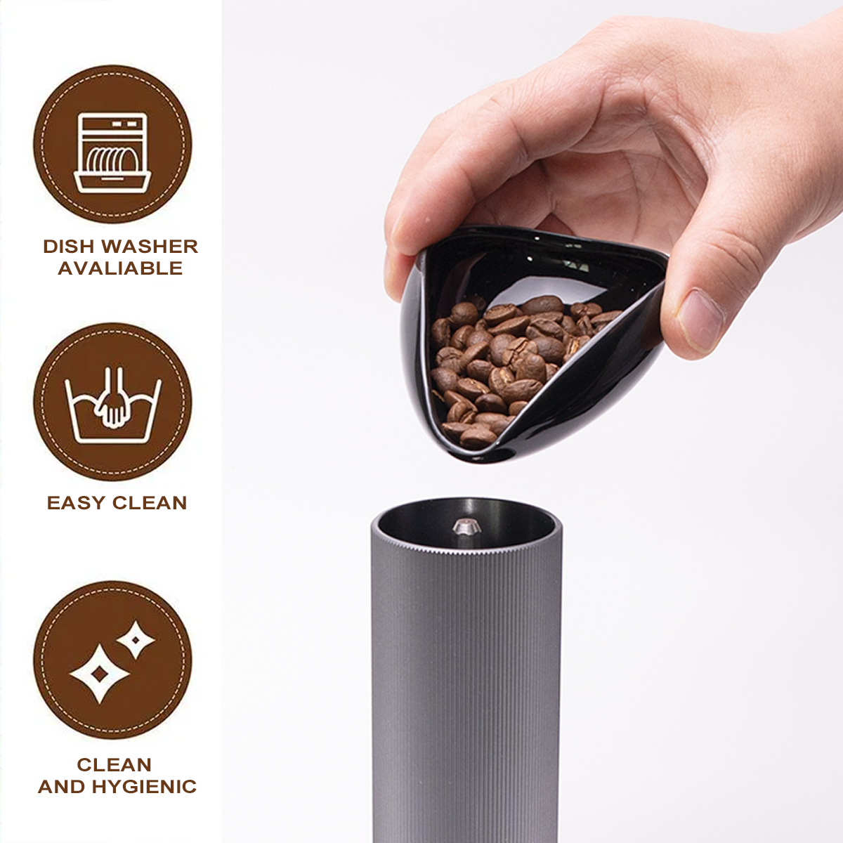Leeseph Coffee Bean Dosing Cup - مراجعة Coffee Tea Set وسعره
