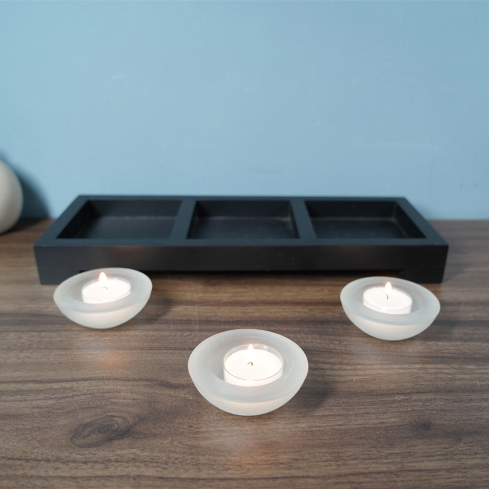 1 Set Glass Tea Light Holders  - مراجعة Coffee Tea Set وسعره