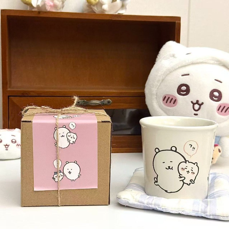 Anime Chiikawa Joke Bear Ceram - مراجعة Coffee Tea Joke وسعره