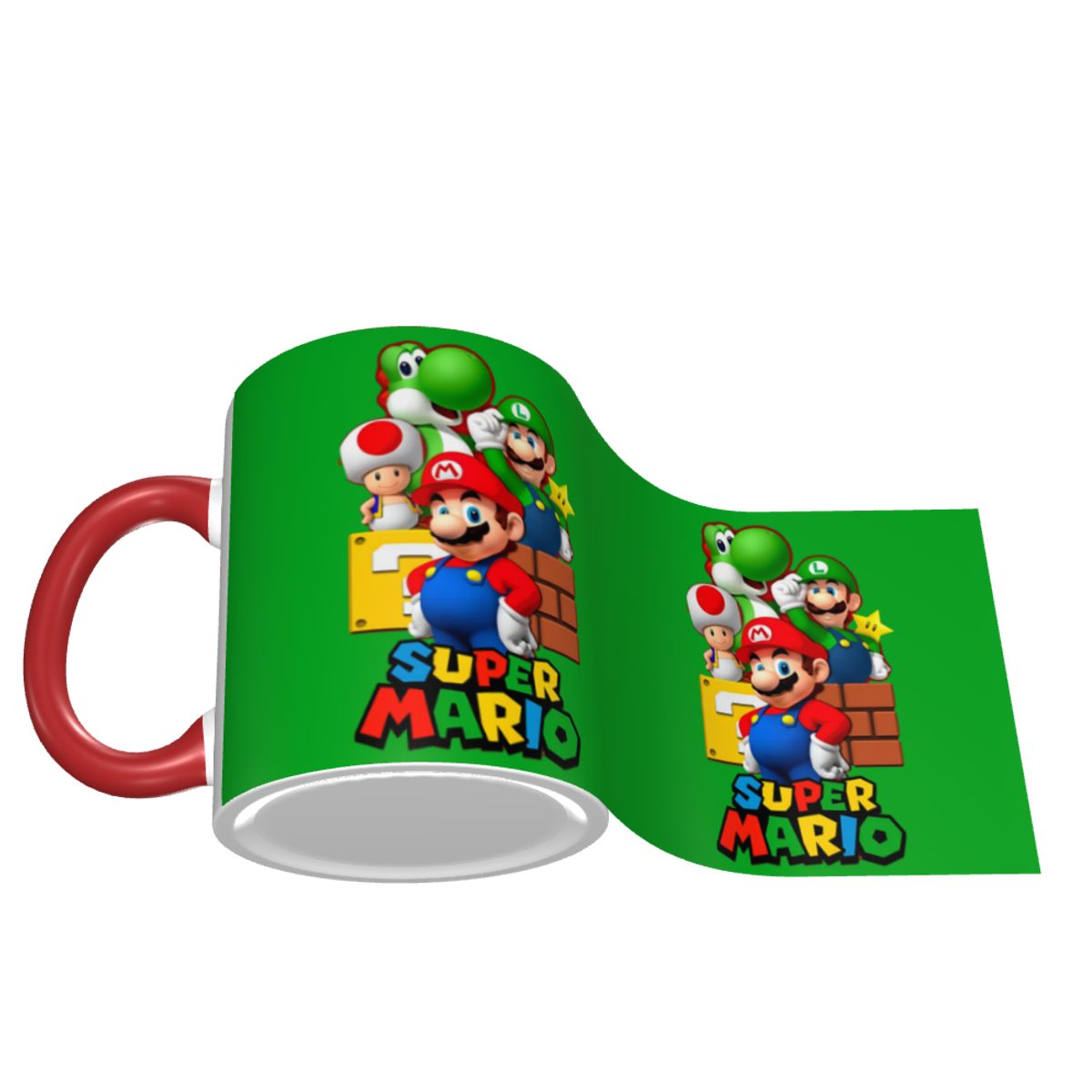 Customized M-Marios Mug DIY Ka - مراجعة Coffee Tea Game وسعره
