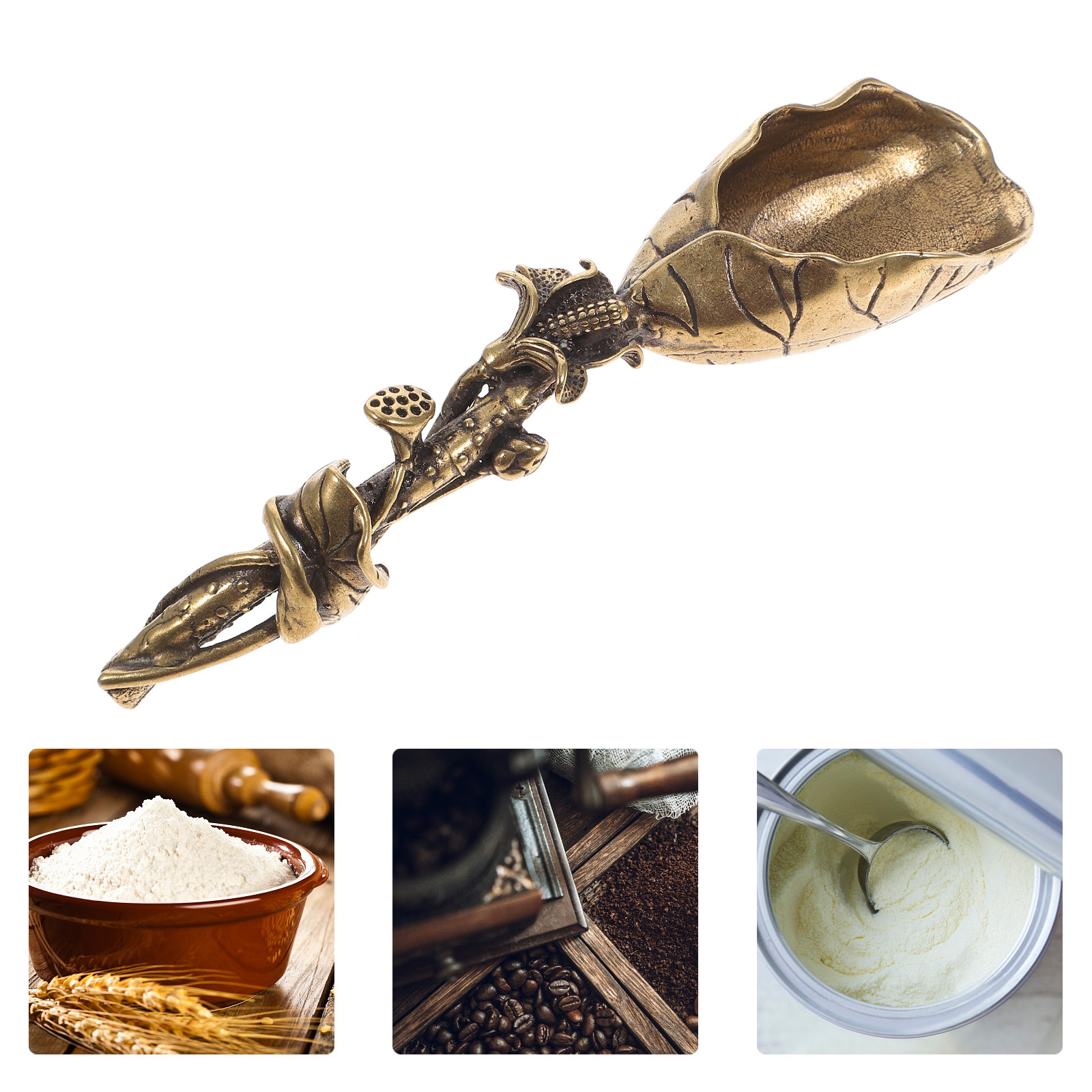 1Pcs Small Tea Scoop Mini Wood - مراجعة Coffee Tea House وسعره