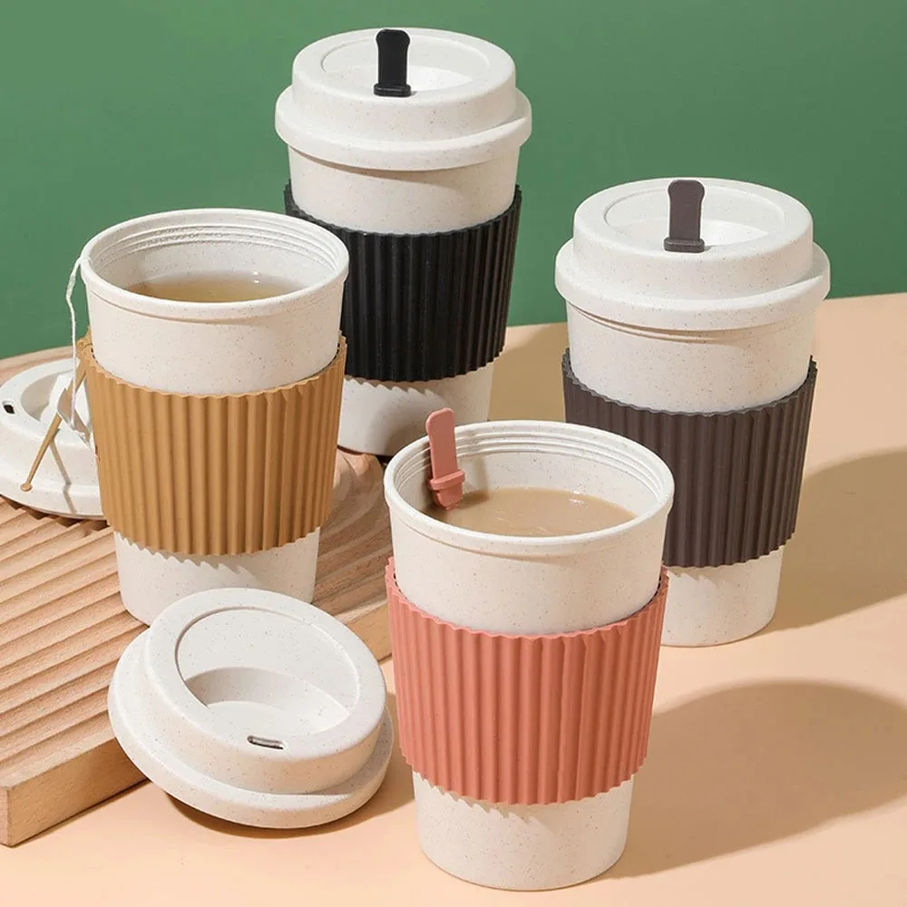 450ML Coffee Cups With Lids Wh - مراجعة Coffee Tea Exchange وسعره
