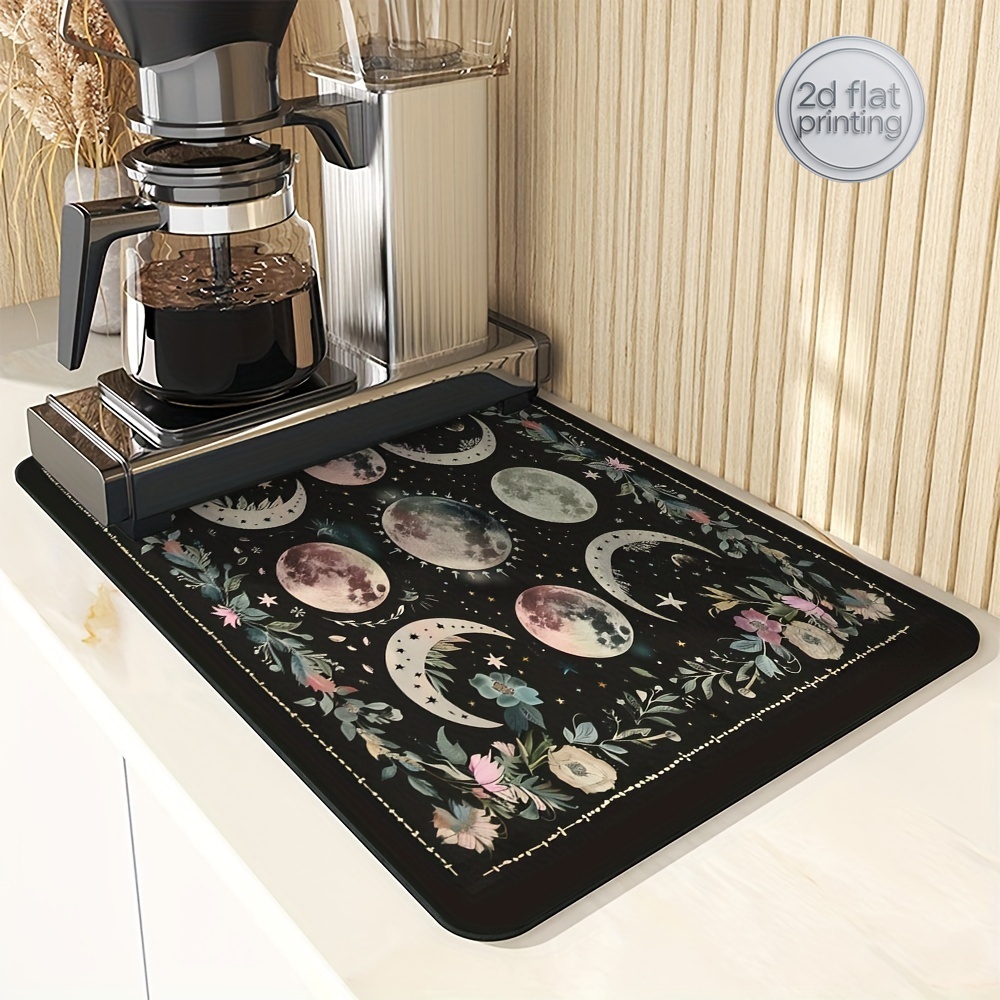 1pc Moonlit Garden Floral Abso - مراجعة Coffee Tea For Garden وسعره