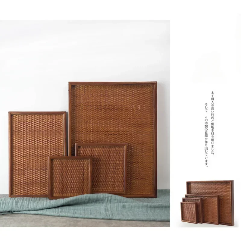 Thai Solid Wood Tray Japanese  - مراجعة Coffee Tea Thai وسعره
