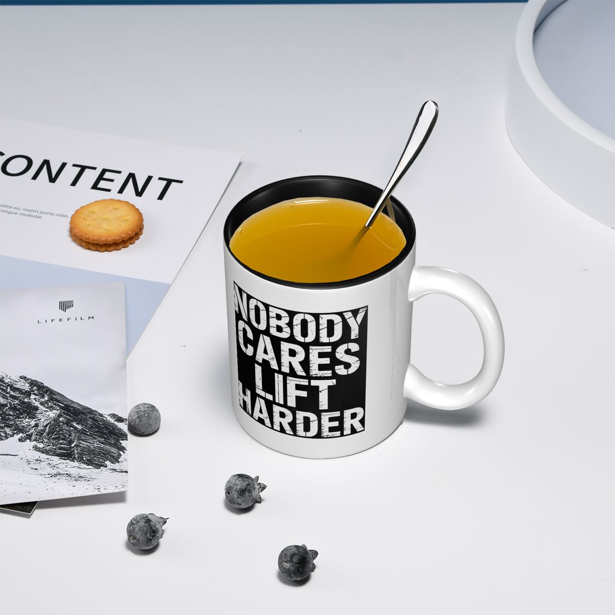 Funny Weight Lifting Joke Mug  - مراجعة Coffee Tea Joke وسعره