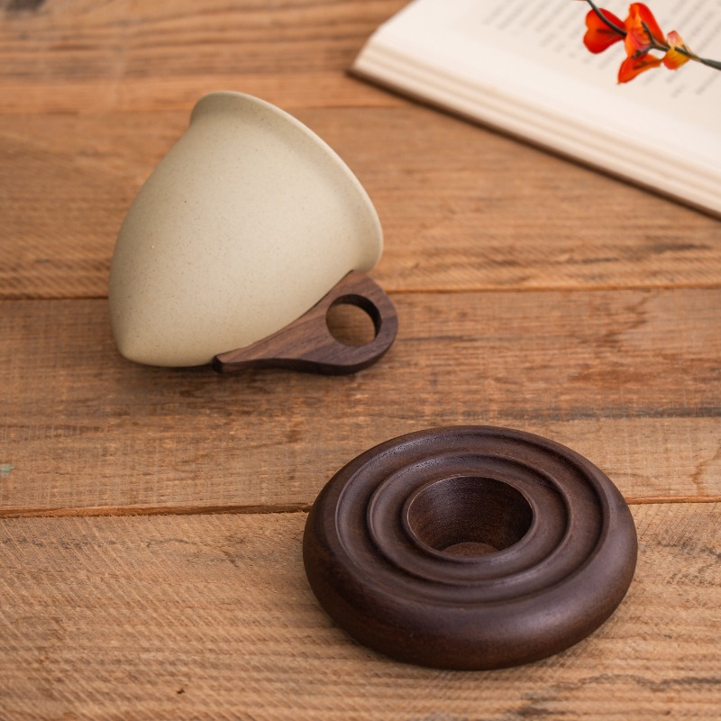 Creative Brown Ceramic and Woo - مراجعة Coffee Tea For Garden وسعره