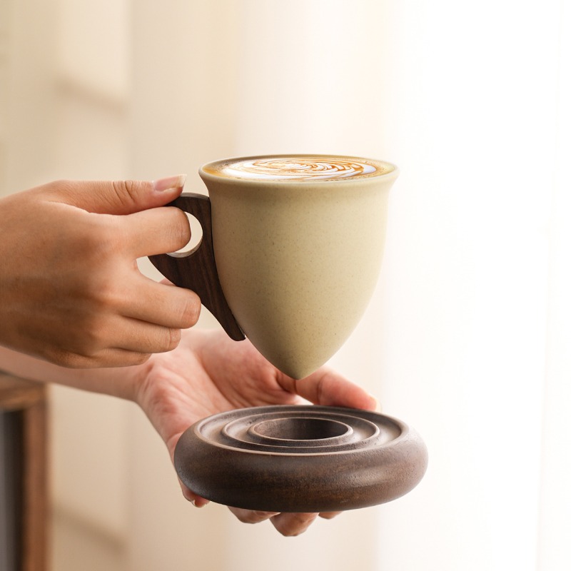 Creative Brown Ceramic and Woo - مراجعة Coffee Tea For Garden وسعره