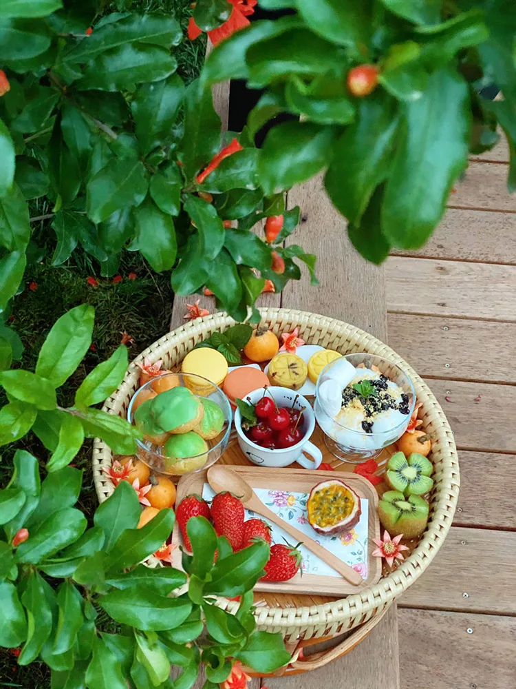 Thai rattan coffee table bay w - مراجعة Coffee Tea Thai وسعره