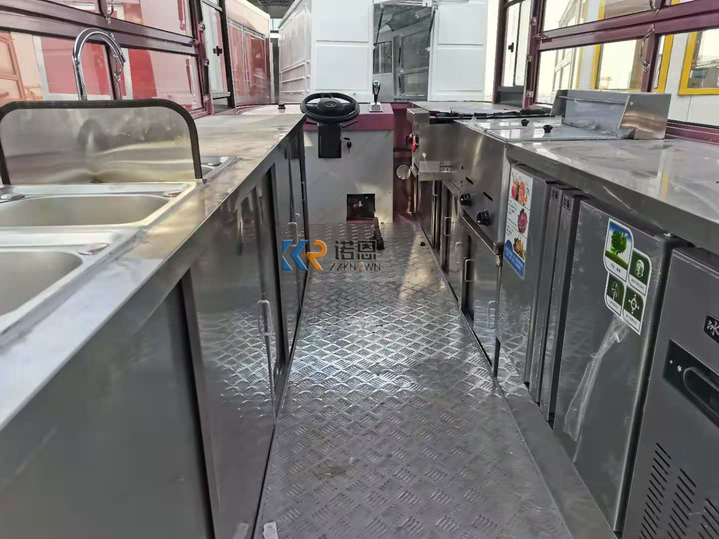 In Stock 4M Mobile Food Truck  - مراجعة Coffee Tea Van وسعره