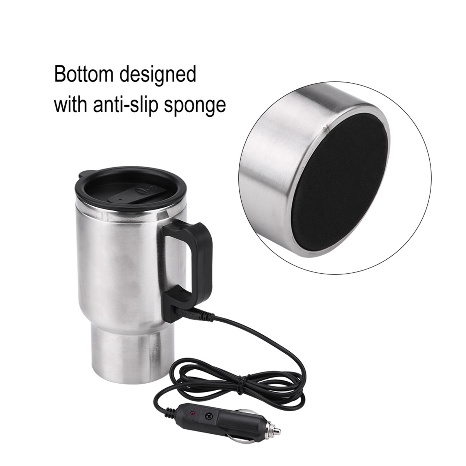 12V 450ml Electric Incar Stain - مراجعة Coffee Tea Exchange وسعره