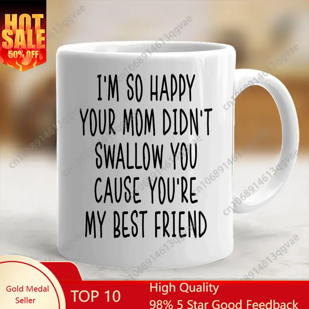 I'm happy your mom didn't swal - مراجعة Coffee Tea Joke وسعره