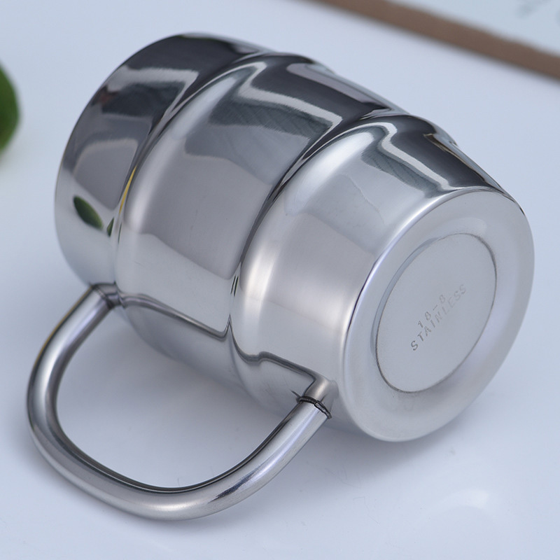 Stainless Steel Beer Cup Laser - مراجعة Coffee Tea Logo وسعره