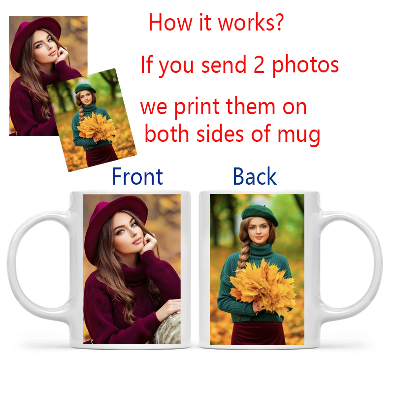 Personalized Your Photo Mug, C - مراجعة Coffee Tea Logo وسعره