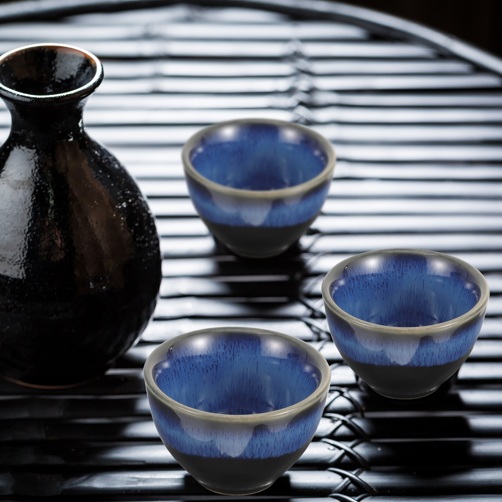 4Pcs Japanese Style Sake Cups  - مراجعة Coffee Tea Set وسعره