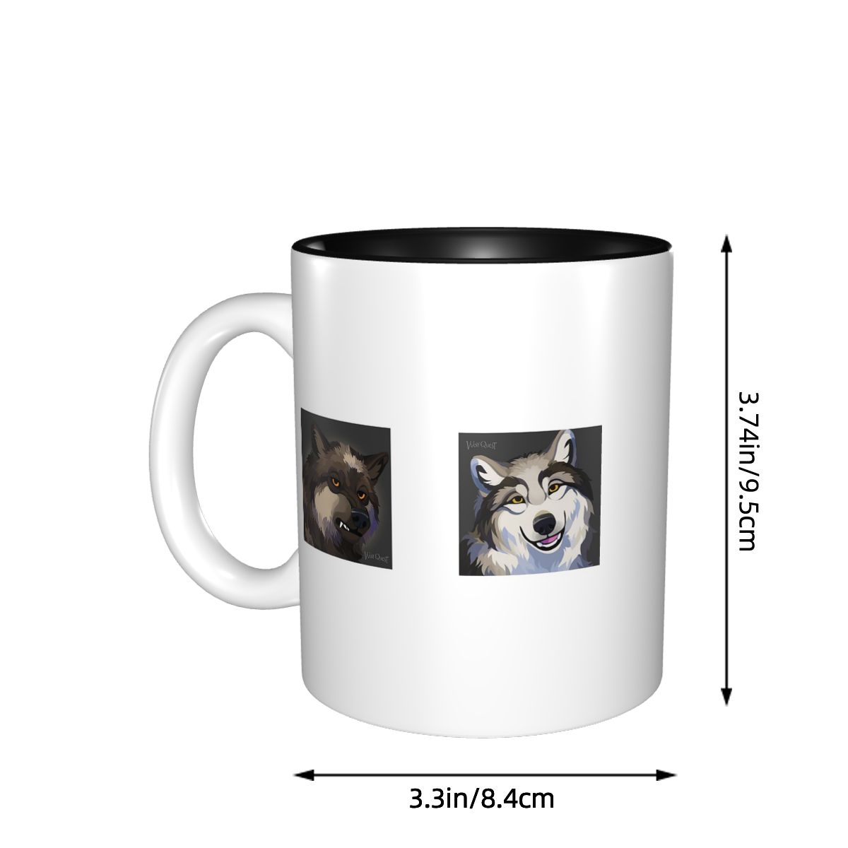 WolfQuest Morning Face Mug Fun - مراجعة Morning Tea Coffee وسعره