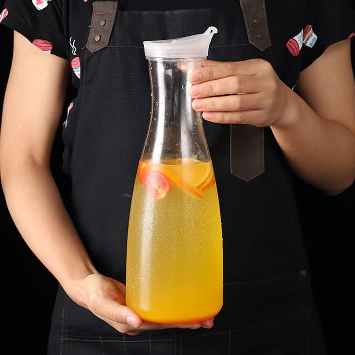 1pcsPitchers With Lid,Clear Pl - مراجعة Coffee Tea Exchange وسعره