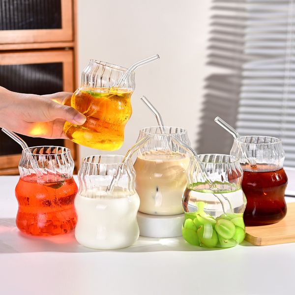 6 Pcs 19oz Glass Coffee Cup Se - مراجعة Coffee Tea Set وسعره