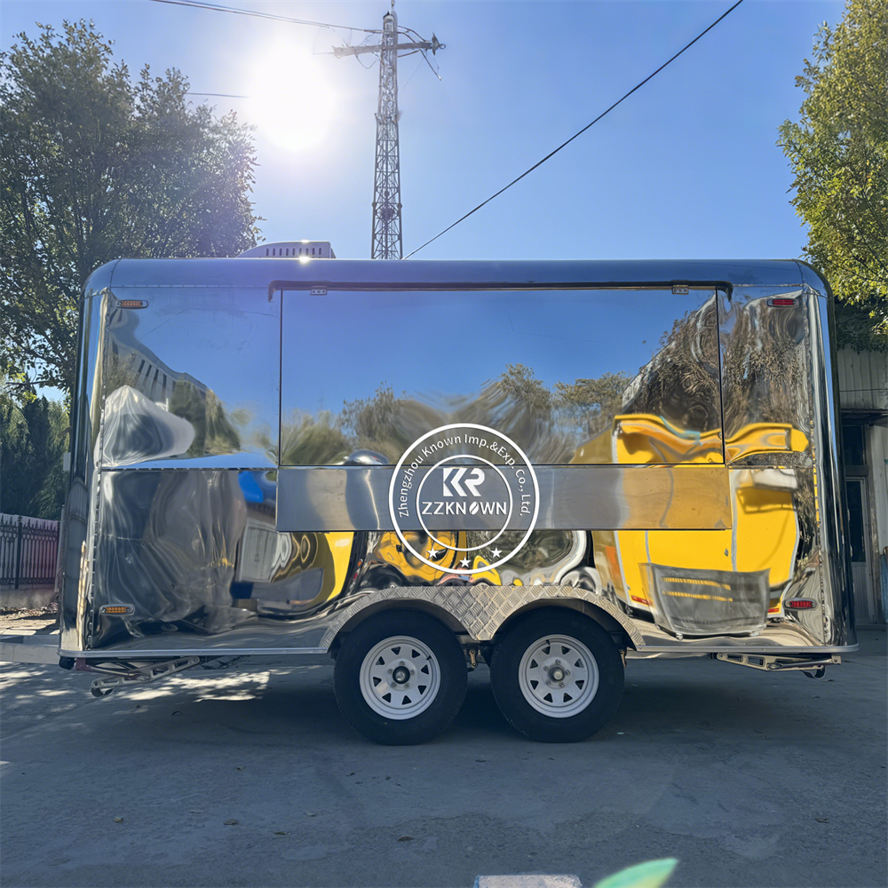 Street Stainless Steel Mobile  - مراجعة Coffee Tea Van وسعره