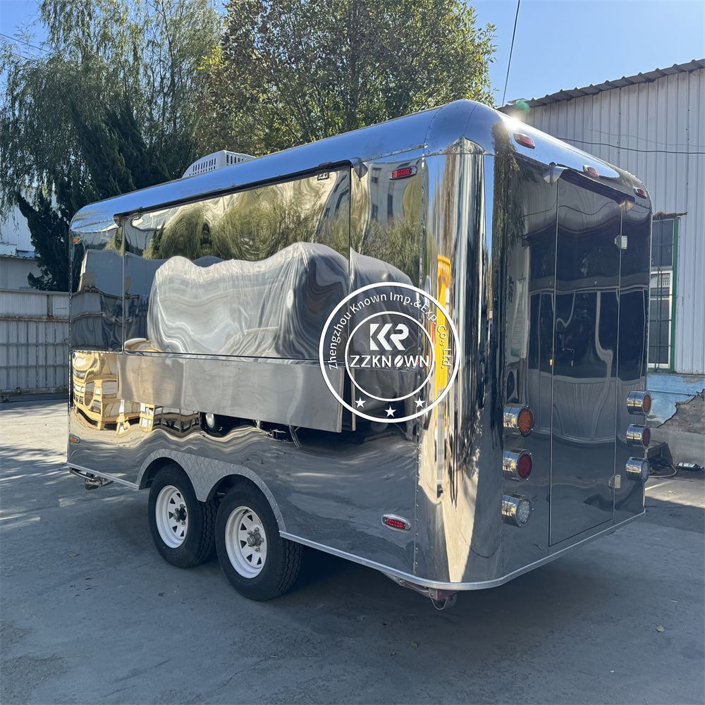 Street Stainless Steel Mobile  - مراجعة Coffee Tea Van وسعره
