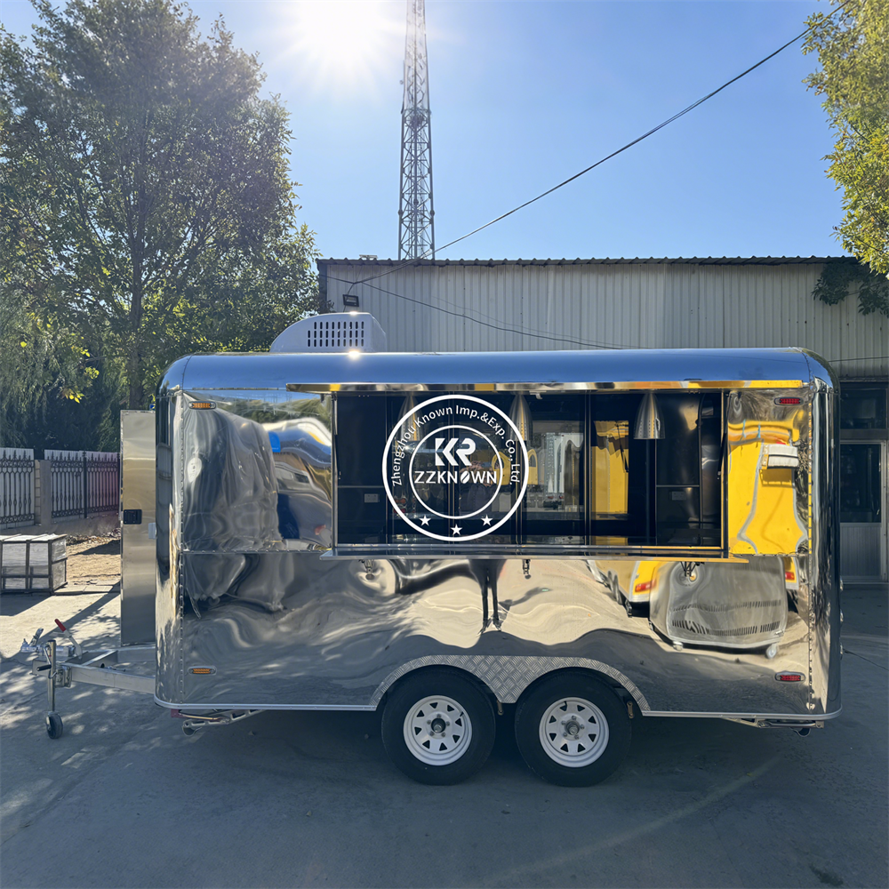 Street Stainless Steel Mobile  - مراجعة Coffee Tea Van وسعره