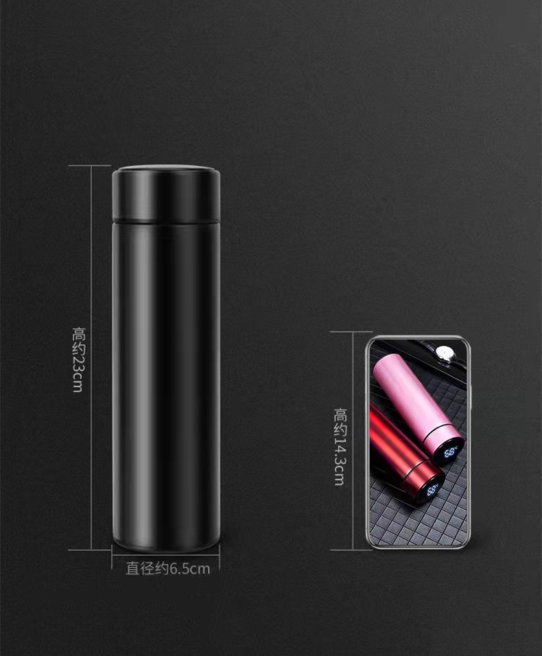 500ml Intelligent Car Thermos  - مراجعة Coffee Tea Van وسعره