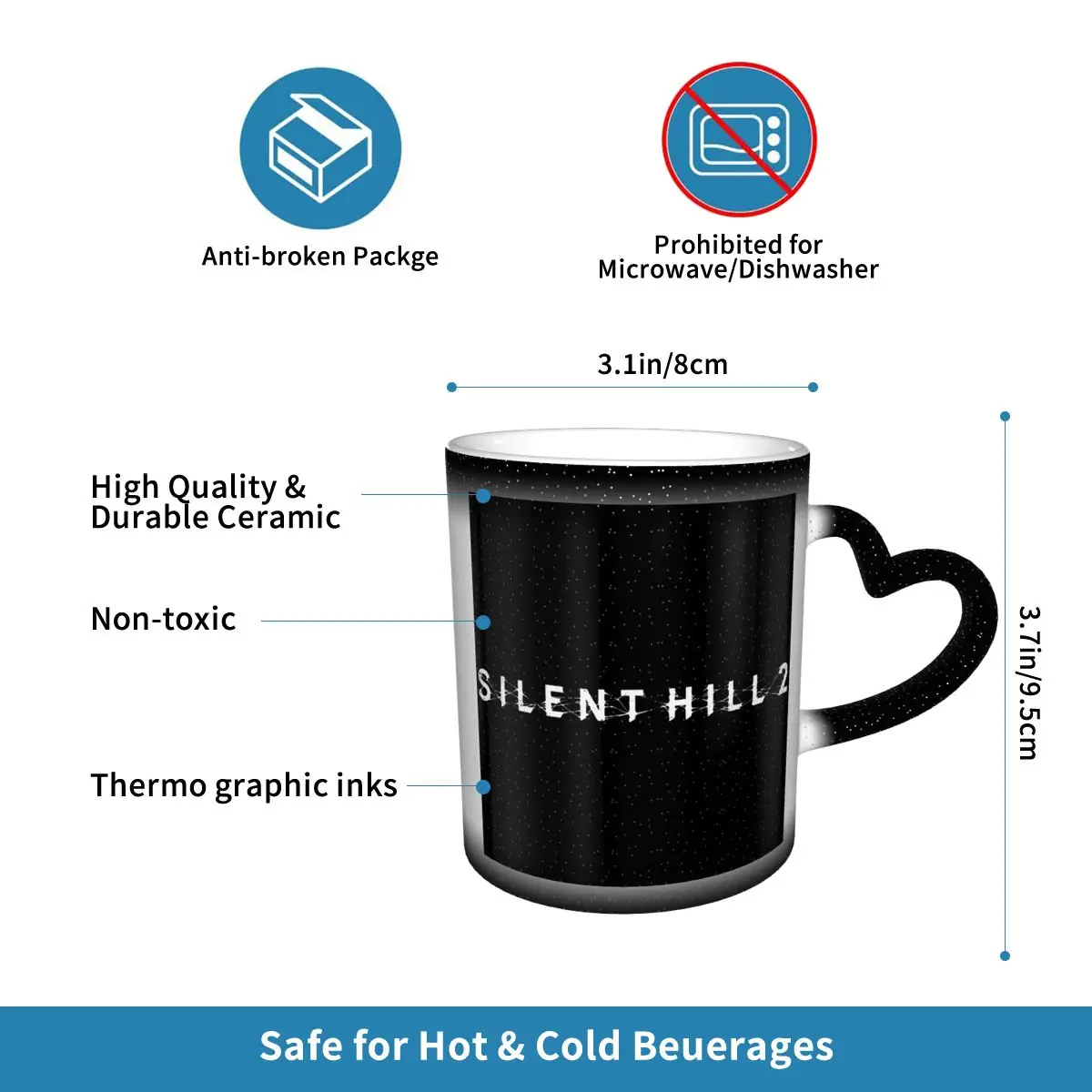 Silent Hill F Horror Game Mug  - مراجعة Coffee Tea Game وسعره