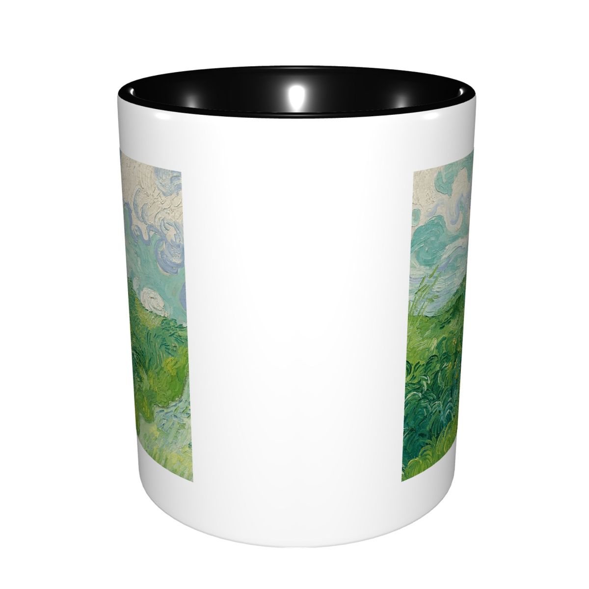 Green Wheat Fields, Auvers, Vi - مراجعة Coffee Tea Van وسعره