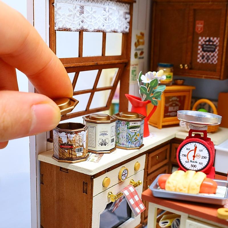 1Pcs Doll House Furniture Acce - مراجعة Coffee Tea House وسعره
