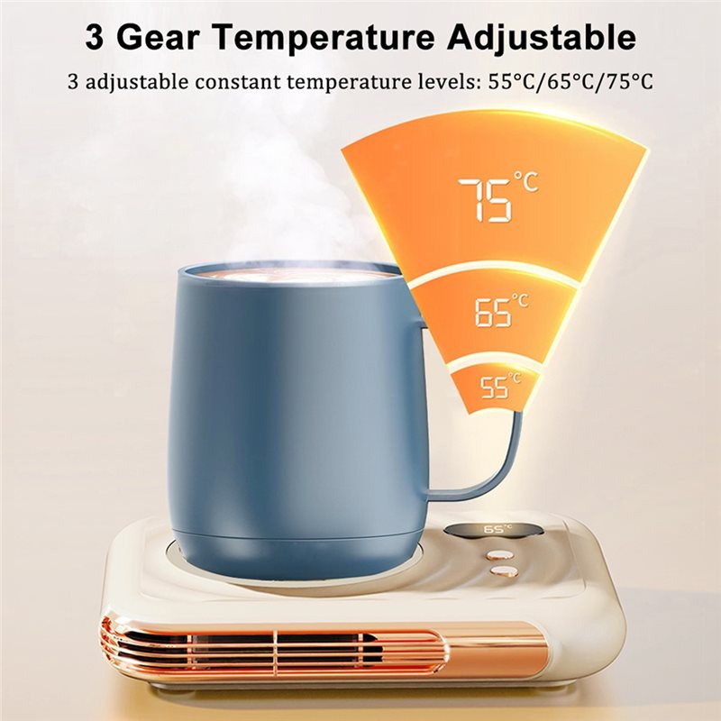 【LAST CHANCE】Electric Fan Mug  - مراجعة Coffee Tea Water Heater وسعره
