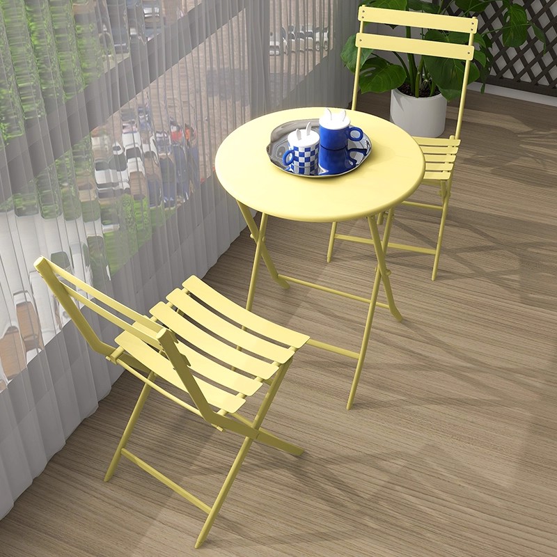Small Folding Tea Table with C - مراجعة Coffee Tea For Garden وسعره