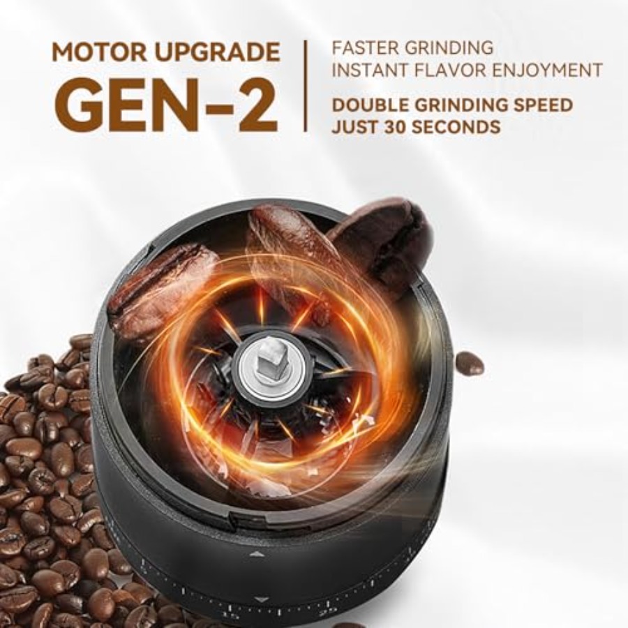 Portable Electric Coffee Grind - مراجعة Coffee & Tea Restaurant وسعره