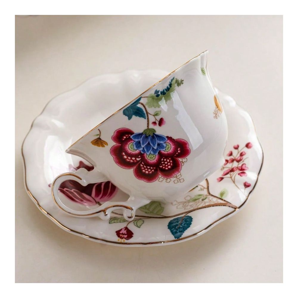 Ceramic Tea Cups And Coffee Cu - مراجعة Morning Tea Coffee وسعره