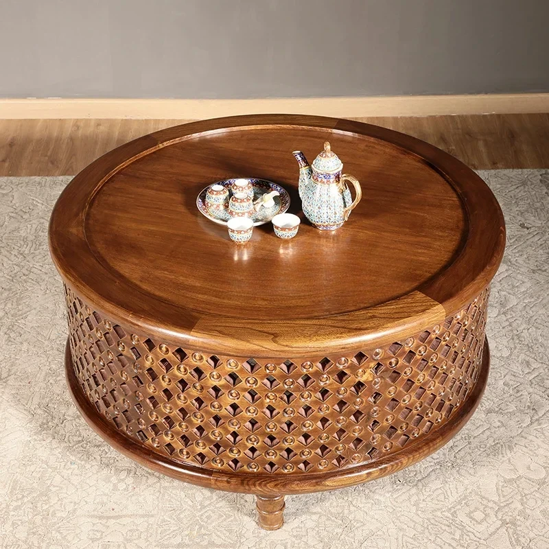 Thai round coffee table New Ch - مراجعة Coffee Tea Thai وسعره