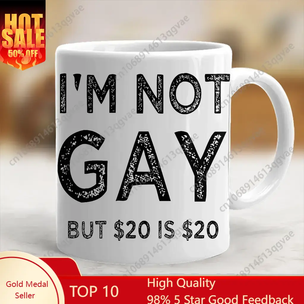 I'm Not Gay But 20$ Is 20$ Cof - مراجعة Coffee Tea Joke وسعره