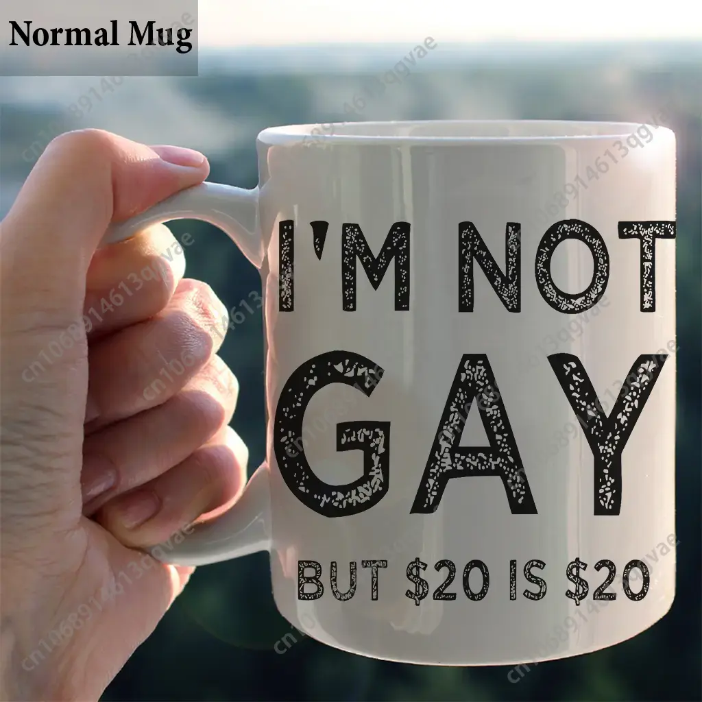 I'm Not Gay But 20$ Is 20$ Cof - مراجعة Coffee Tea Joke وسعره
