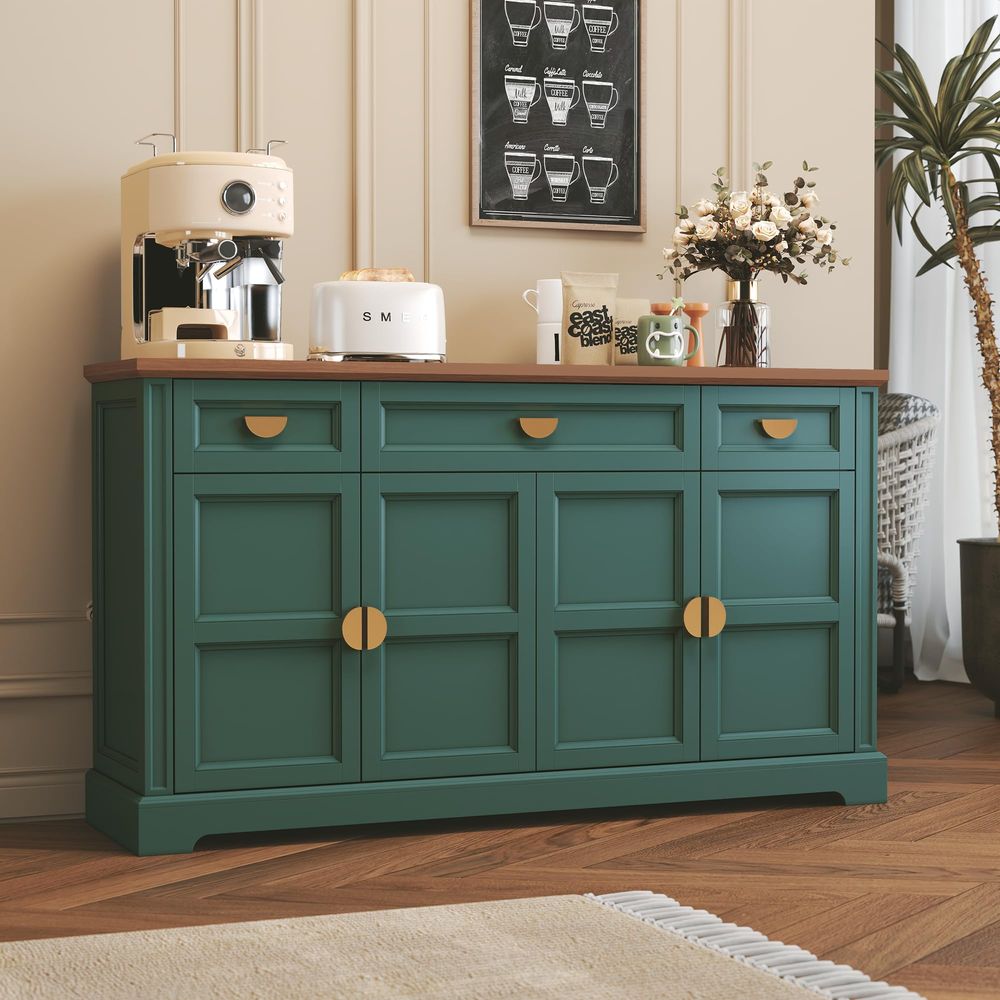 60 Large Buffet Sideboard Cabi - مراجعة Coffee & Tea Restaurant وسعره