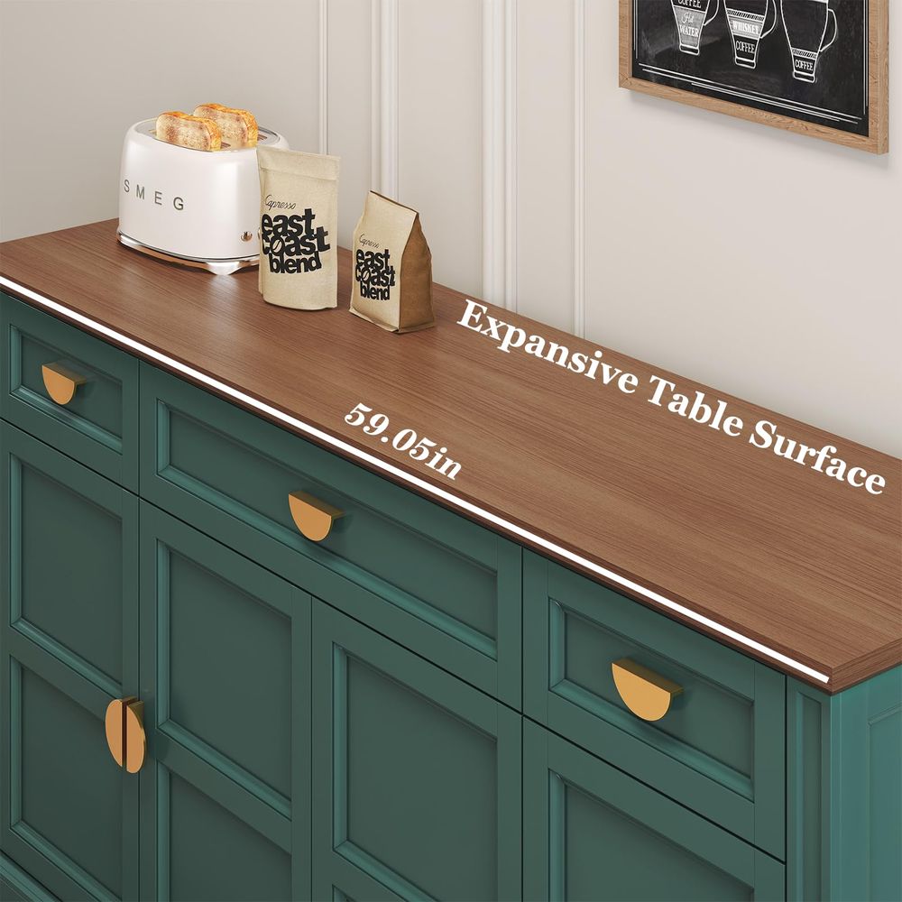 60 Large Buffet Sideboard Cabi - مراجعة Coffee & Tea Restaurant وسعره