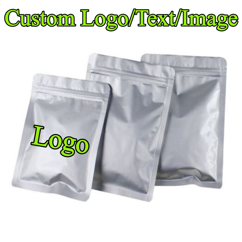 100PCS Flat Aluminum Foil Zipl - مراجعة Coffee Tea House وسعره