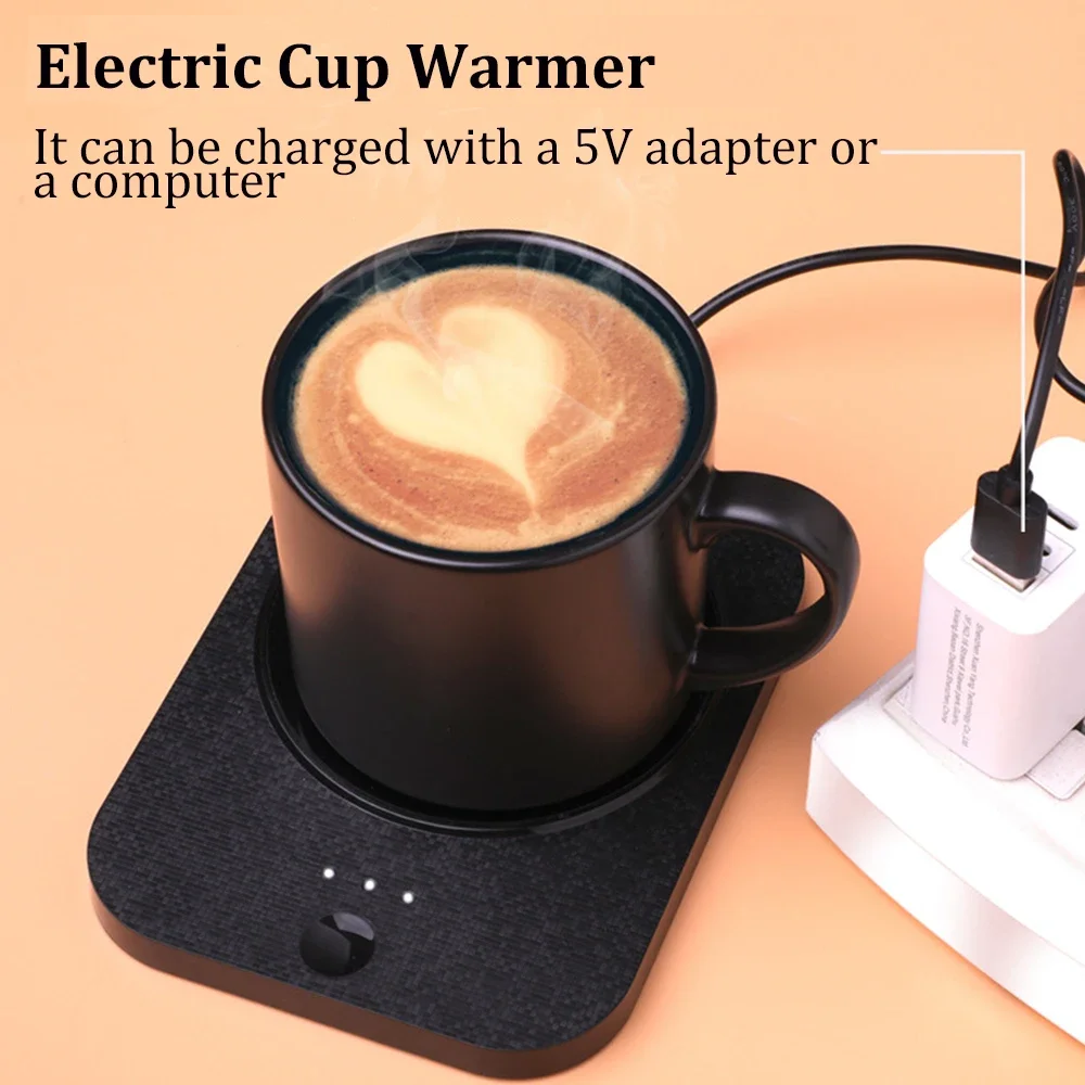 USB Wireless Charging Cup Warm - مراجعة Coffee Tea Water Heater وسعره