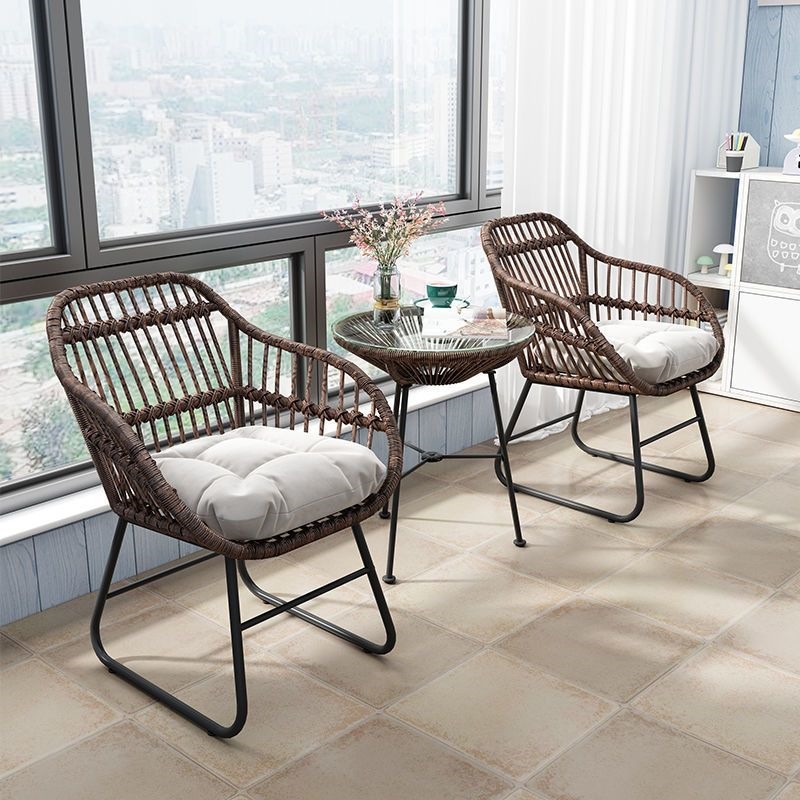 Balcony small table and chair  - مراجعة Coffee Tea For Garden وسعره